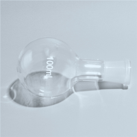 Manufacturer High Quality Wholesale Lab Glassware Boiling Flask round bottom long neck standard ground mouth Boro. 3.3 Glass