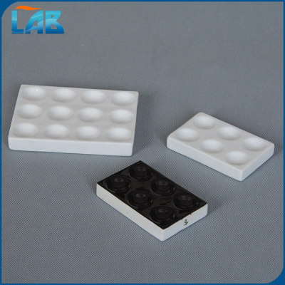 Manufacturer High Quality Supplier Lab Porcelain Ware Ceramic Spotting Plates glazed