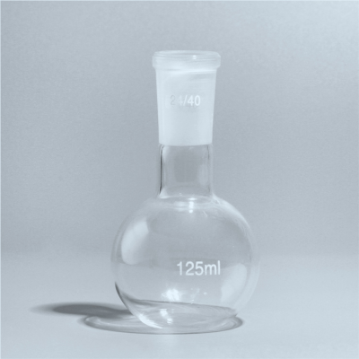 Manufacturer High Supplier Lab Glassware 5007 GG17 Boiling Flask flat Bottom short neck standard ground mouth Boro. 3.3 glass