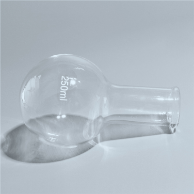 Manufacturer High Quality Wholesale Lab Glassware Boiling Flask round bottom long narrow neck Boro 3.3 glass